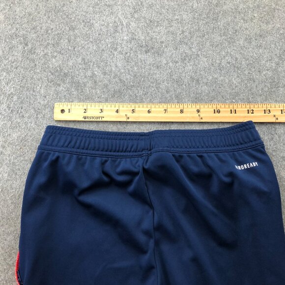 Manchester United Sweatpants Mens Small Blue Adidas Soccer Club - Picture 8 of 9